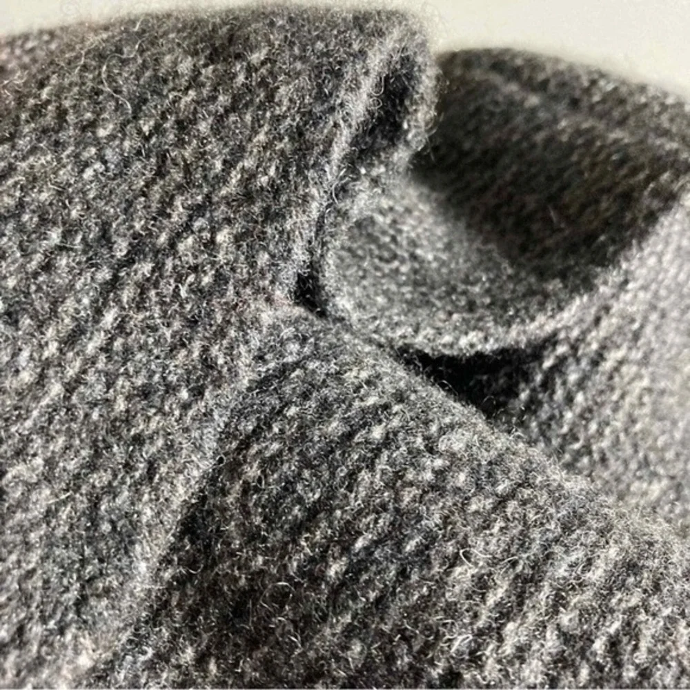 Eileen‎ Fisher thick wool silk sweater XL Thick super soft high quality Striped